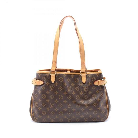 LOUIS VUITTON Brown Monogram Leather Shoulder Bag - Picture 1 of 10